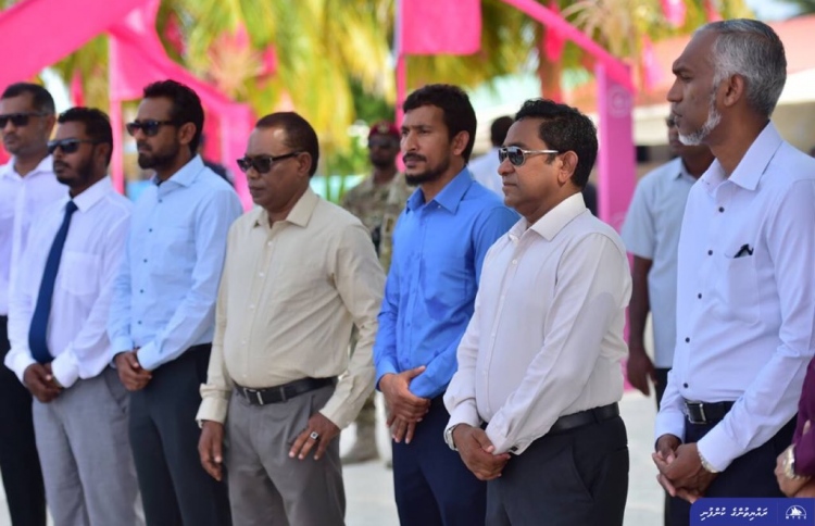 އިންތިގާލީ ތޮފިތަކެއް ބޮލަށް ހެޔޮވަރެއް ނޫން: ރައީސް