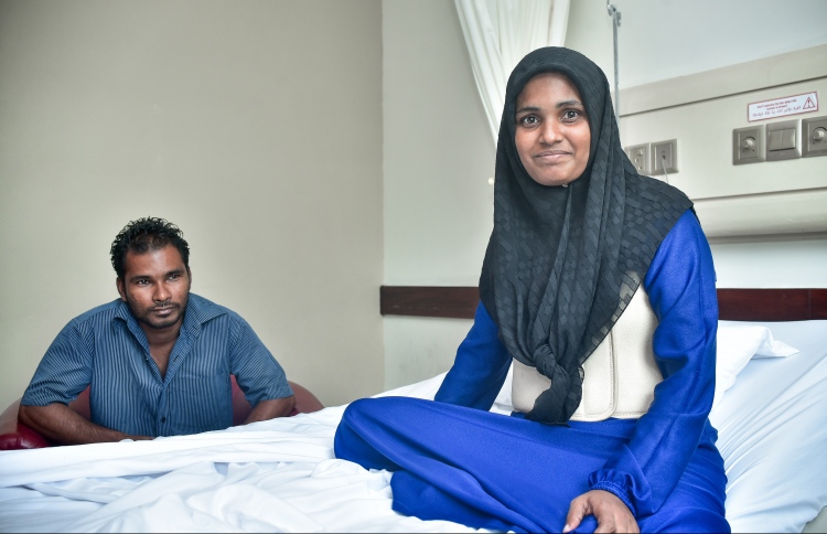 ތަހުމީނާ: ބޮޑު އޮޕަރޭޝަނެއް، ހިތް ޝުކުރުން ފުރިފައި