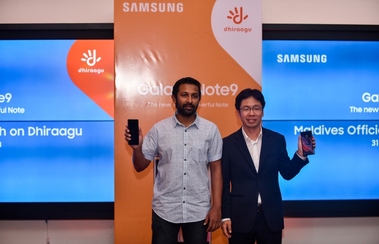 ދިރާގުން ގެލެކްސީ ނޯޓު 9 ތައާރަފްކޮށް ވިއްކަނީ