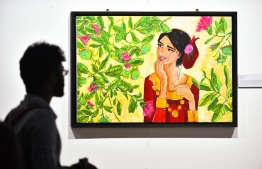 'Kulhavahfalu Ranin' by Shimanie Shareef, featured at Unveiling Visions. PHOTO: MIHAARU