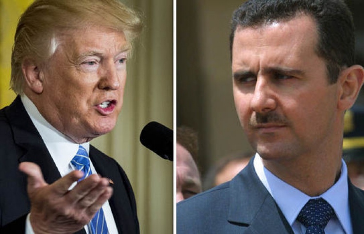 އަސަދު އަވަހާރަކޮށްލަން އުޅުނު ވާހަކަ ޓްރަމްޕް ދޮގުކޮށްފި