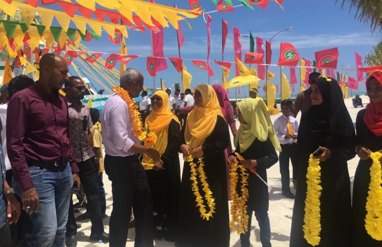 ގާފަރާއި ދިއްފުށިން ބިން ހިއްކައި ގޯތި ދޭނަން: އިބޫ