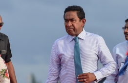 Former Maldives' President and Leader of the Progressive Party of Maldives (PPM) Abdulla Yameen Abdul Gayoom. PHOTO: MIHAARU
