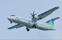 A Flyme aircraft: Flyme has commenced international operations. POTO: NISHAN ALI/ MIHAARU