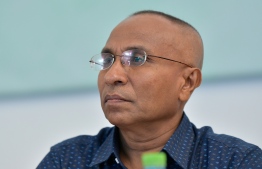 Ismail Habeeb, member of the Elections Commission. PHOTO/MIHAARU