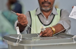 September 23, 2018: Election officials count the ballots after voting ends in the Presidential Election 2018. PHOTO/MIHAARU