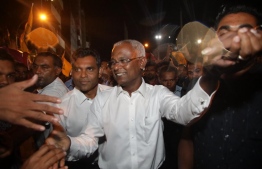 Opposition Celebration-MDP-Ibrahim Mohamed Solih (Ibu)