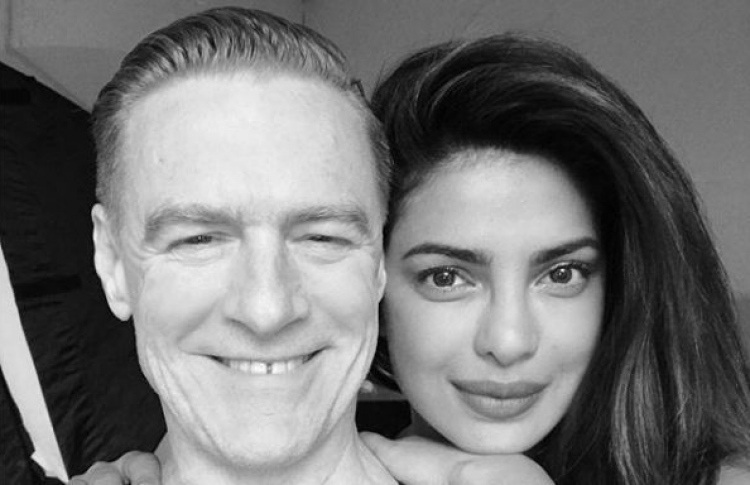 ބްރަޔަން އެޑަމްސް، ޕްރިޔަންކާއާ އެކު.