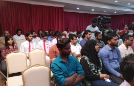 Participants of the panel discussion hosted by Dhivehi Institutes and ICP on occasion of World Mental Health Day 2018. PHOTO: ICP