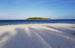 The uninhabited island of Gemendhoo in Baa Atoll. 