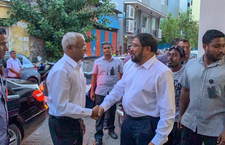 ގާސިމްއާ ބައްދަލުކުރައްވަން ރައީސް ސަން އައިލެންޑަށް