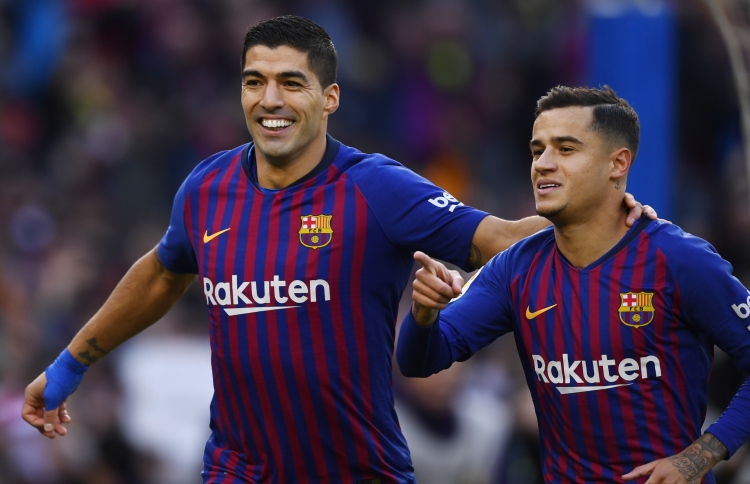 ސުއަރޭޒްގެ ހެޓްރިކާއެކު ބާސެލޯނާ އިން ރެއާލް ބަލިކޮށްފި