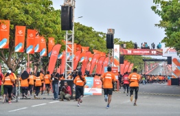 Dhiraagu Maldives Road Race 2019. PHOTO: NISHAN ALI/ MIHAARU