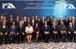 At the Indian Ocean Rim Association (IORA)'s 18th Meeting of the Council of Ministers held Nov 2 in Durban, South Africa.