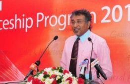 Former Head of Financial Intelligence Unit (FIU) at Maldives Monetrary Authority (MMA) Ibrahim Athif Shakoor. PHOTO: MIHAARU FILES
