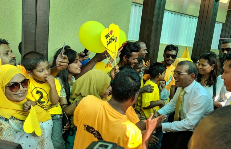 ސަލާމަތް ވާނީ އެމްޑީޕީއަށް ވޯޓު ދީގެން: ނަޝީދު