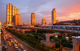 Bangkok, the capital of Thailand.