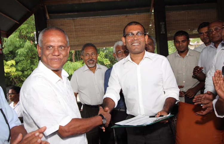 ހިޔަލީ ރަޝީދު އެމްޑީޕީއާ ގުޅިވަޑައިގެންފި