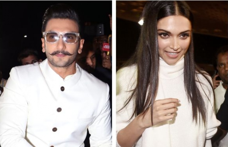 ދީޕިކާ އާއި ރަންވީރު ހުކުރު ދުވަހުގެ ރޭ މުމްބާއީ އެއާޕޯޓްގައި.