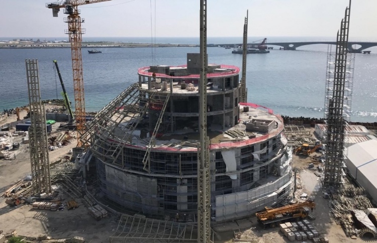 ކިންގް ސަލްމާން މިސްކިތުގެ އޮނިގަނޑު ނިމިއްޖެ