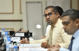 Former Secretary General of Progressive Party of Maldives and Nilandhoo MP Dr Abdulla Haleel. PHOTO: MIHAARU