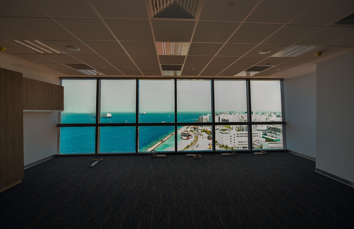 ދަރުމަވަންތަ ހޮސްޕިޓަލް. އެތަނުގެ ބޮޑު ބައި މިހާރު ވަނީ ނިމިފައި.: .---ފޮޓޯ: އަހުމަދު ނިޝާތު/މިހާރު