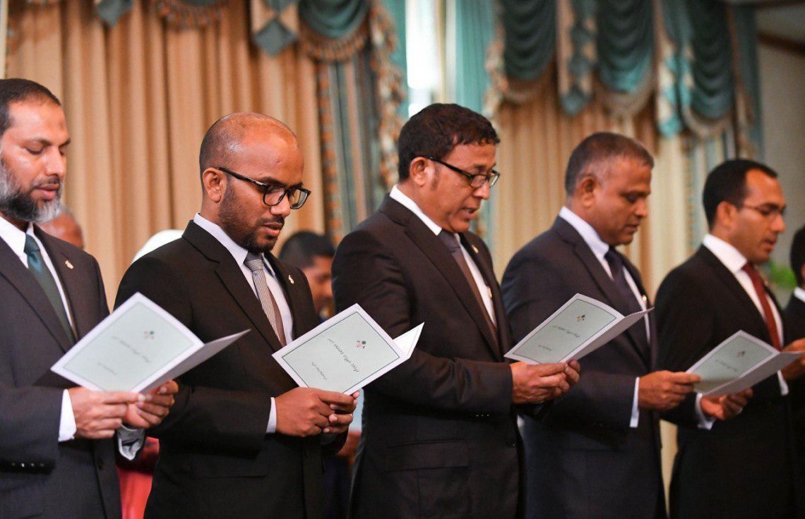 New cabinet members sworn into office - The Edition