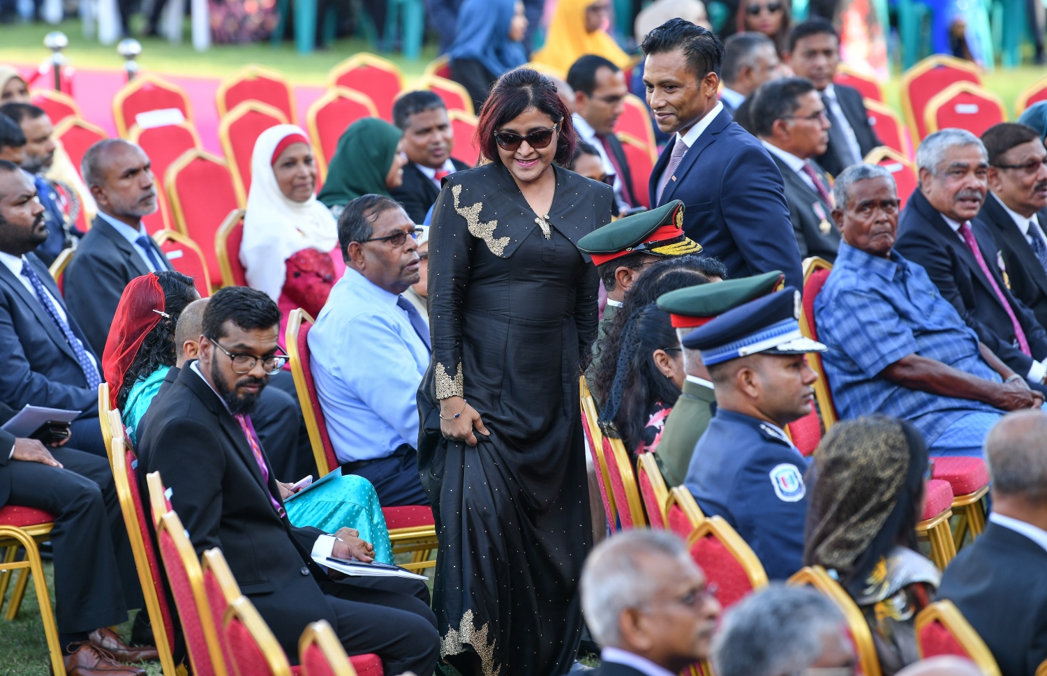 ދުންޔާ މައުމޫން، ފިރިކަލުންނާ އެކު: ޕްރައިމަރީ ކާމިޔާބެއް ނުކުރެވުނު - ފޮޓޯ: ނިޝާން އަލީ / މިހާރު