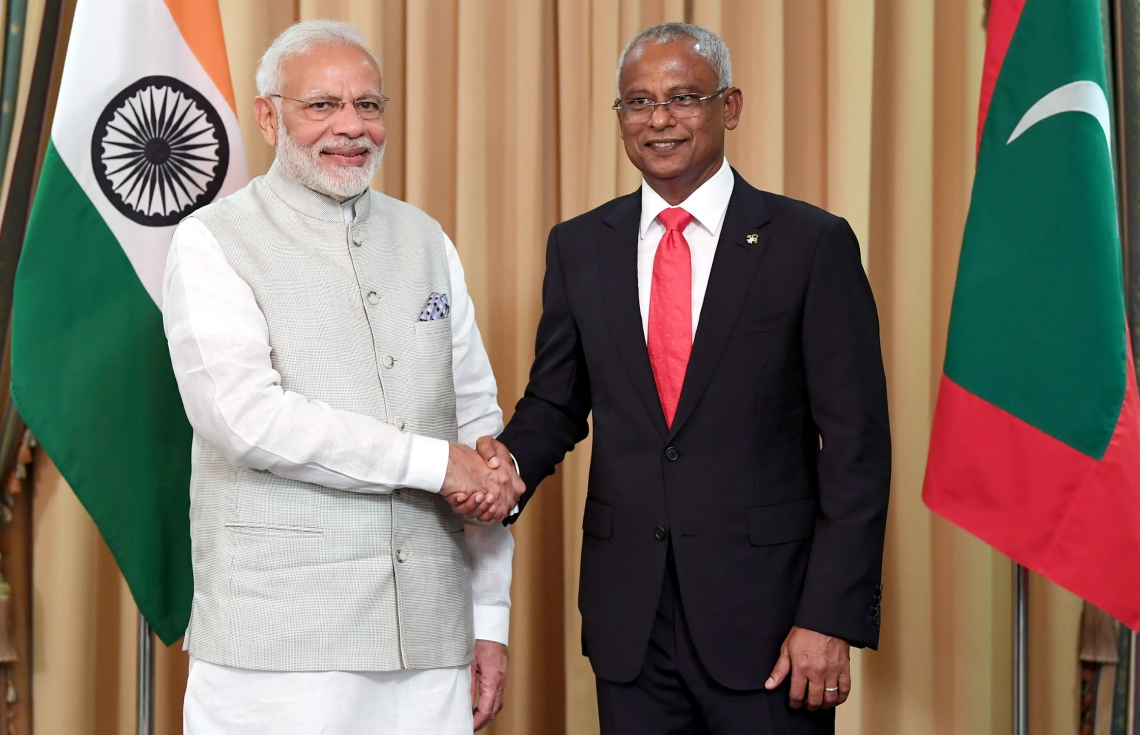 India Remains Beacon Of Hope For Democracy Pres Solih The Edition