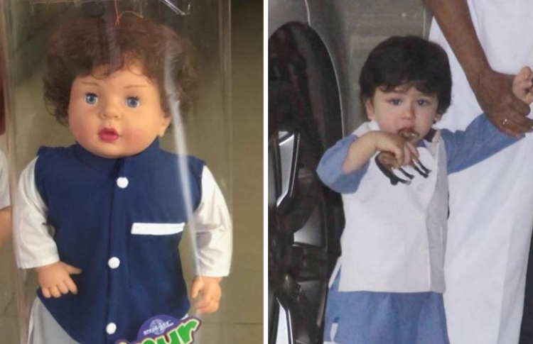 ތައިމޫރު އަދި އެ ކުއްޖާގެ ސިފައިގައި ހަދާފައިވާ ބުދު.