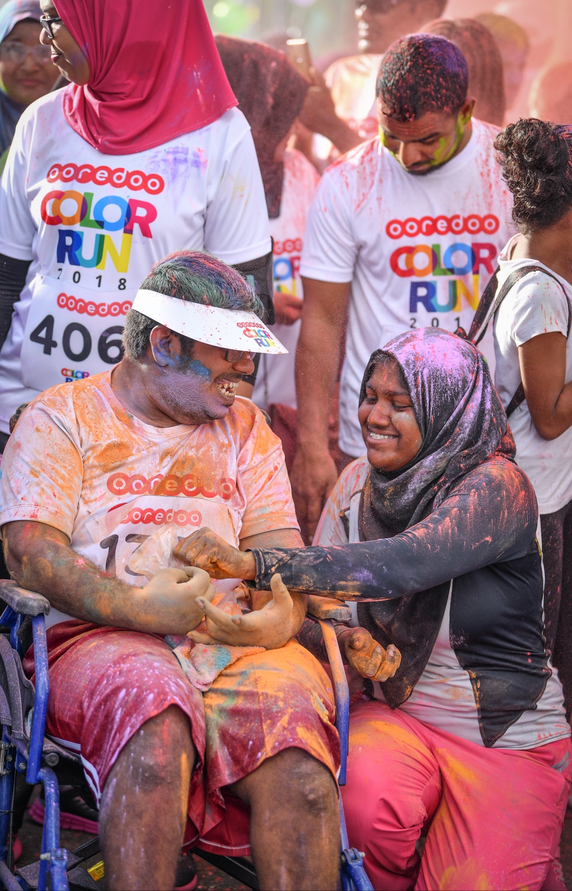 ހުޅުމާލެ: ނޮވެމްބަރު 23، 2018- އުރީދޫން މި އަހަރު ބޭއްވި ކަލާ ރަންގެ ތެރެއިން: މި ހަރަކާތުގައި 3،000 އެއްހާ މީހުން ބައިވެރިވި.---ފޮޓޯ: ނިޝާން އަލީ/މިހާރު