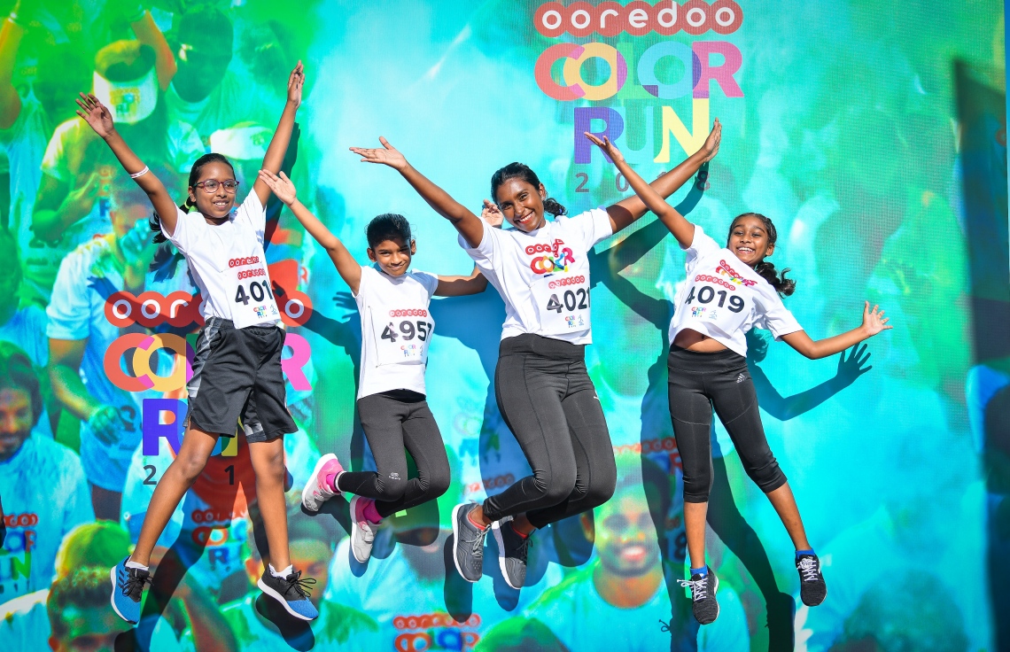 ހުޅުމާލެ: ނޮވެމްބަރު 23، 2018- އުރީދޫން މި އަހަރު ބޭއްވި ކަލާ ރަންގެ ތެރެއިން: މި ހަރަކާތުގައި 3،000 އެއްހާ މީހުން ބައިވެރިވި.---ފޮޓޯ: ނިޝާން އަލީ/މިހާރު