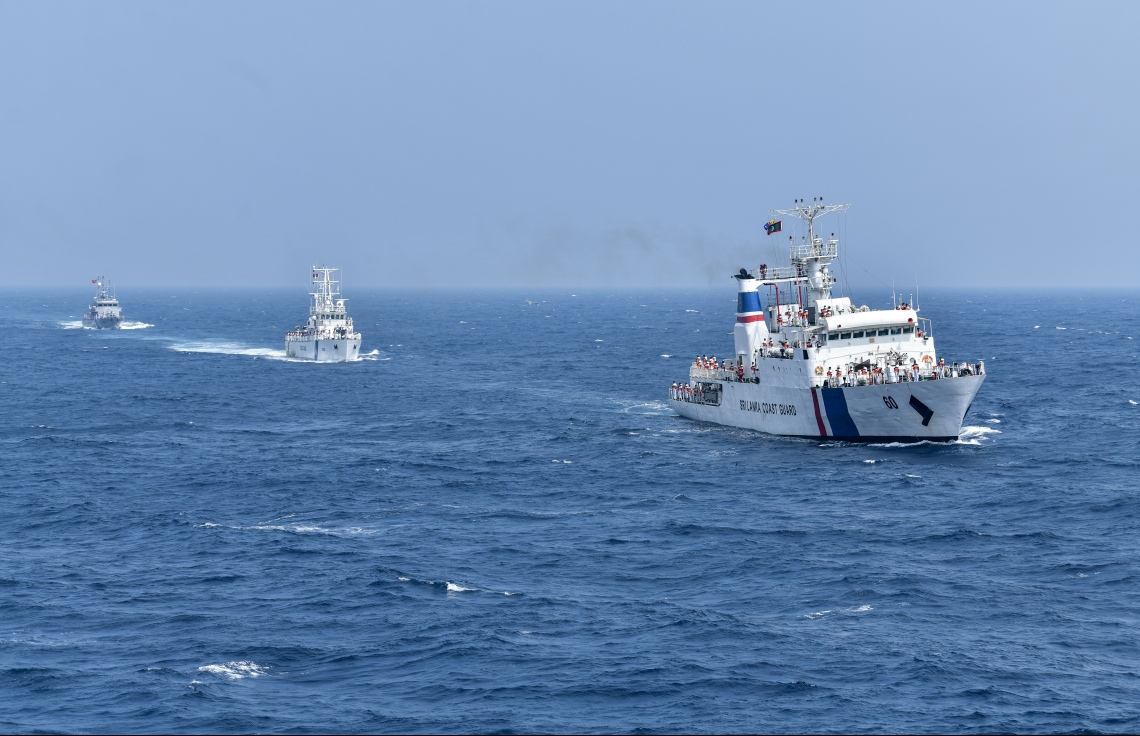 މާލެ: ނޮވެމްބަރު 27، 2018: އިންޑިޔާ އަދި ސްރީލަންކާއާ ގުޅިގެން ރާއްޖޭގައި ހިންގާ "ދޯސްތީ" ގެ ތަމްރީނުތަކުގައި ބައިވެރިވި މަނަވަރުތަކެއް.-- ފޮޓޯ: ނިޝާން އަލީ /މިހާރު