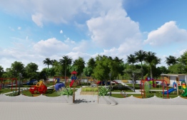 ބ. ކިހާދޫގައި ތަރައްގީ ކުރާ ކުޑަކުދިންގެ ޕާކް | ފޮޓޯ: ކިހާދޫ ޑިވެލޮޕްމަންޓް ސޮސައިޓީ