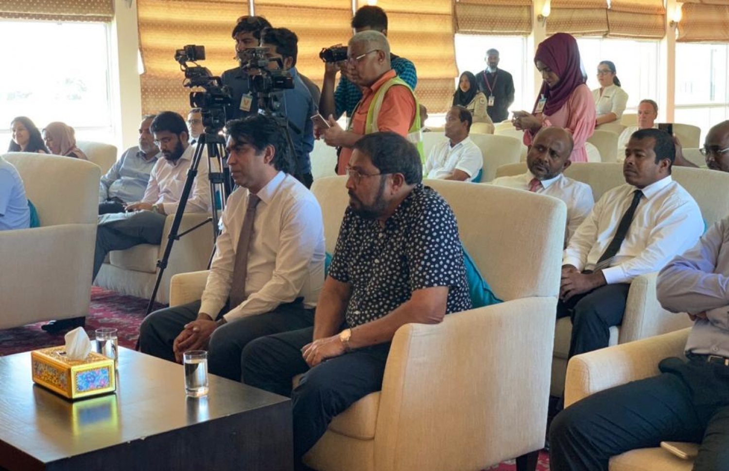 ދަތުރުތައް ފެށުމުގެ ހަފްލާގައި ގާސިމް ބައިވެރިވެ ވަޑައިގަންނަވަނީ--