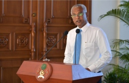 President Ibrahim Mohamed Solih