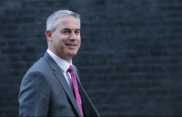 Britain's Secretary of State for Exiting the European Union (Brexit Minister) Stephen Barclay attends the weekly meeting of the cabinet at 10 Downing Street in London on December 4, 2018. (Photo by Daniel LEAL-OLIVAS / AFP)