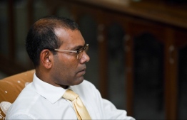 Former President Mohamed Nasheed. PHOTO: HUSSAIN WAHEED/MIHAARU