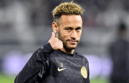 Paris Saint-Germain's Brazilian forward Neymar donated $1 million to fight the impact of the new coronavirus in his native country Brazil. PHOTO: AFP