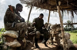 Soldiers in the Democratic Republic of Congo have been battling the ADF militant group in the restive east. PHOTO: AFP