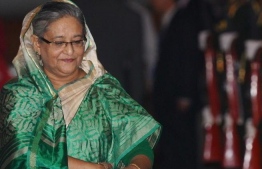Bangladesh Prime Minister Sheikh Hasina. PHOTO: AFP