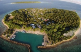 Baa atoll Maalhos island