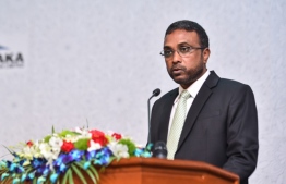 Anti-Corruption Commission (ACC) President Hassan Luthfee. PHOTO: HUSSAIN WAHEED/MIHAARU