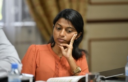 Galolhu North MP Eva Abdulla who submitted the Whistleblower Protection Bill to the parliament.