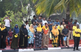 Some members of MDP. PHOTO: NISHAN ALI/MIHAARU