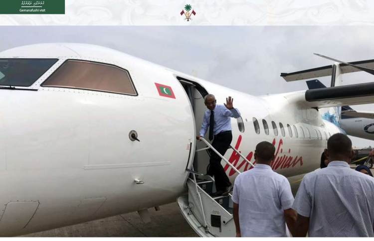 ރައީސް ގެމަނަފުއްޓަށް، ނައިބު ރައީސް އައްޑުއަށް