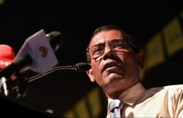 Former Maldives' president Mohamed Nasheed. PHOTO: HUSSAIN WAHEED/MIHAARU