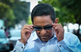 Maldives' former president Abdulla Yameen Abdul Gayoom. PHOTO: NISHAN ALI/MIHAARU