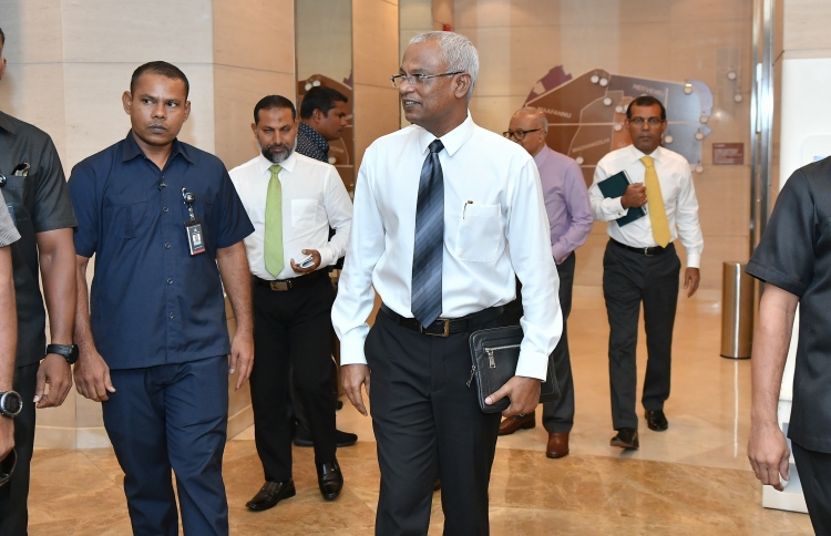 އެކުގައި ވާދަކުރުމަށް ކުރިއެރުން ވަނީ ލިބިފައި: ރައީސް