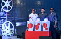 Ooredoo Maldives launches new Amazon Prime Video services at a special launching ceremony held at Hulhumale Central Park. PHOTO: NISHAN ALI/MIHAARU